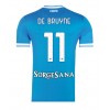 SSC Napoli Kevin De Bruyne #11 Hjemmedrakt 2025-26 Kortermet SSC Napoli Kevin De Bruyne #11 Hjemmedrakt 2025-26 Kortermet